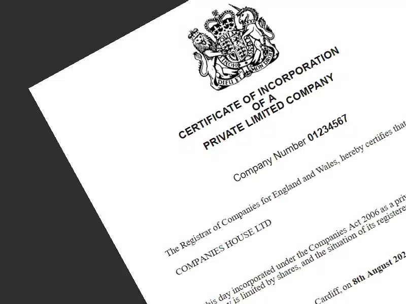 How to Get a Certificate of Incorporation From Companies House