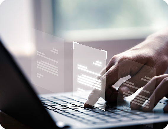 Business owner registering their UK limited company online with Your Company Formations