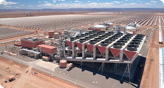 Solar power project in Morocco